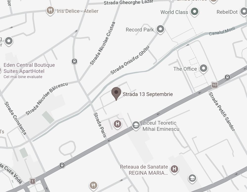 Harta: Strada 13 Septembrie, Cluj-Napoca